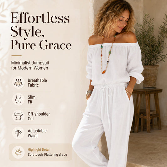 Női vállnélküli jumpsuit