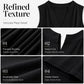 👗Női elegáns redőzött V-nyakú ruha