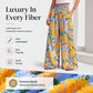 Women's Floral Print High-Waisted Wide-Leg Pants