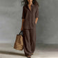 Bestseller👚 Casual Shirt & Wide-Leg Pants Set – Effortless Coordination & All-Day Comfort for Every Look