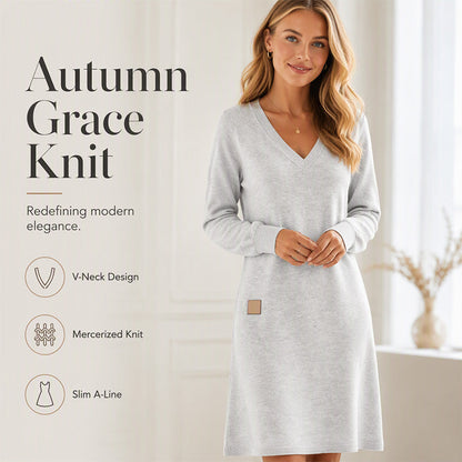 👗 Hízelgő V-nyakú midi ruha