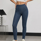 Női magas derekú, fenékemelő leggings