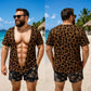 ❄️Summerfresh 50% OFF!🔥Funny Men's Fake Muscle T-Shirt – 3D Printed Bodybuilding Illusion Tee for Beach & Parties