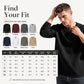 Trending Now⭐👕 Men's Waffle Knit Long Sleeve Henley Shirt – Classic Button Placket for Effortless Casual Style