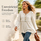 👕 Női Casual Laza Hosszú Ujjú Rojtos Felső