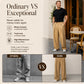 Férfi egyenes szárú, gyűrődésálló nadrág