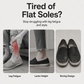 Női csillogó platform slip-on cipő