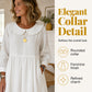 Women's  Loose Long Sleeve Maxi Dress with Pockets