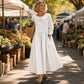Women's  Loose Long Sleeve Maxi Dress with Pockets