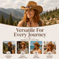 Vintage Western Cowboy Hat with Ethnic Band