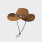Vintage Western Cowboy Hat with Ethnic Band
