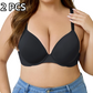 ✨ Simán & Támogató Mindennapi Plus Size Melltartó
