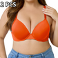✨ Simán & Támogató Mindennapi Plus Size Melltartó
