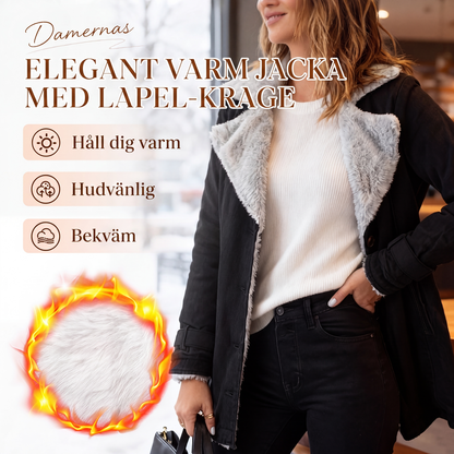 Új érkezések📦|Meleg női dzseki puha béléssel – Elegáns gallér és kényelmes szabás