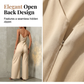 ✨ ✨ Női Casual V-nyakú, vékony pántos jumpsuit