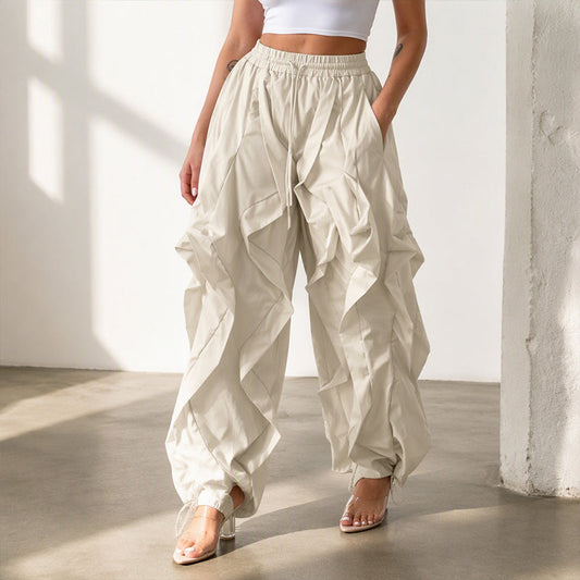 Elegáns cargo jogger nadrág