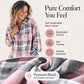 Women's Plaid Mid-Length Shirt Jacket