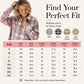 Women's Plaid Mid-Length Shirt Jacket