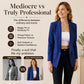 Női alkalmi sokoldalú slim fit blézer