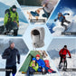❄️Béléssel ellátott 3 az 1-ben téli balaclava – kapucni, arcmaszk és nyakmelegítő