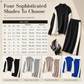 📏Nyújtó & strukturált esés🧶 Női kötött szett szoknya – Függőleges szemek nyújtanak, elegáns esés ✨