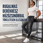 Férfi mosottDenim jogger farmer, szabadidős farmer bütykökkel