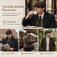 Vintage brit stílusú newsboy sapka férfiaknak és nőknek, klasszikus alkalmi lapos sapka, nyolcszögletű barett
