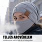 Téli meleg sapka arcvédővel