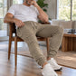 Férfi alkalmi sportos slim fit joggingnadrág