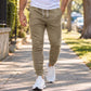 Férfi alkalmi sportos slim fit joggingnadrág
