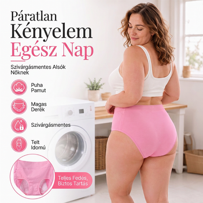 👙 Női nagyméretű menstruációs bugyik – Kényelmes, biztonságos, nagy méretben ✨