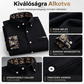 ✨ Férfi Sherpa Béléses Kardigán - Klasszikus Farmer Stílusú, Tökéletes Meleg Hideg Időre ❄️🛒