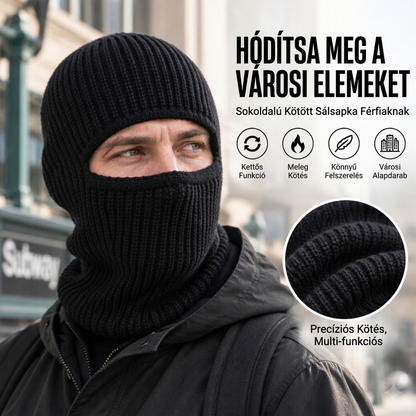 Férfi Kétfunkciós Kötött Balaclava Sapka