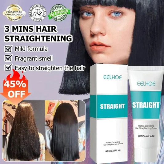 ✨Vásárlás 1 kap 1 ingyen✨Selyem és keratin kezelő hajkiegyenesítő krém