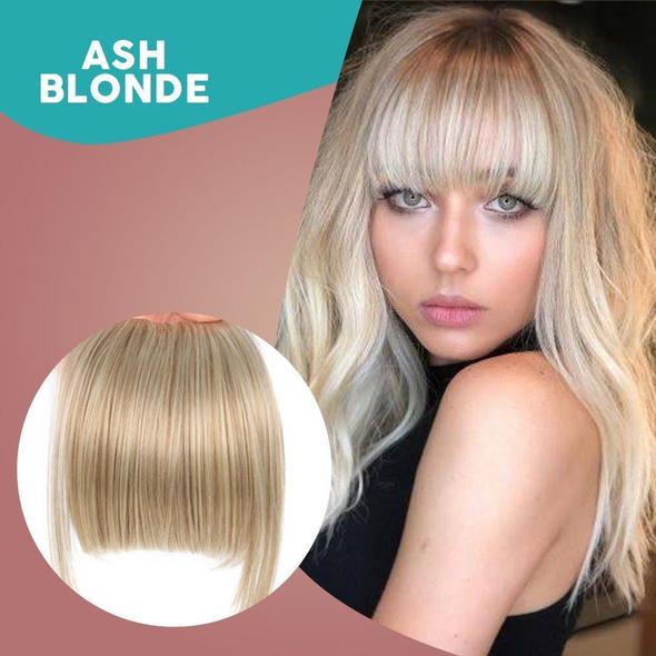 Seamless 3D Clip-In Bangs Hair Extensions