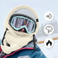 🏂 Kapucnis sál a szél és a hideg ellen ✨✨✨