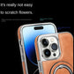 Luxus bőr láthatatlan állvány iPhone tok